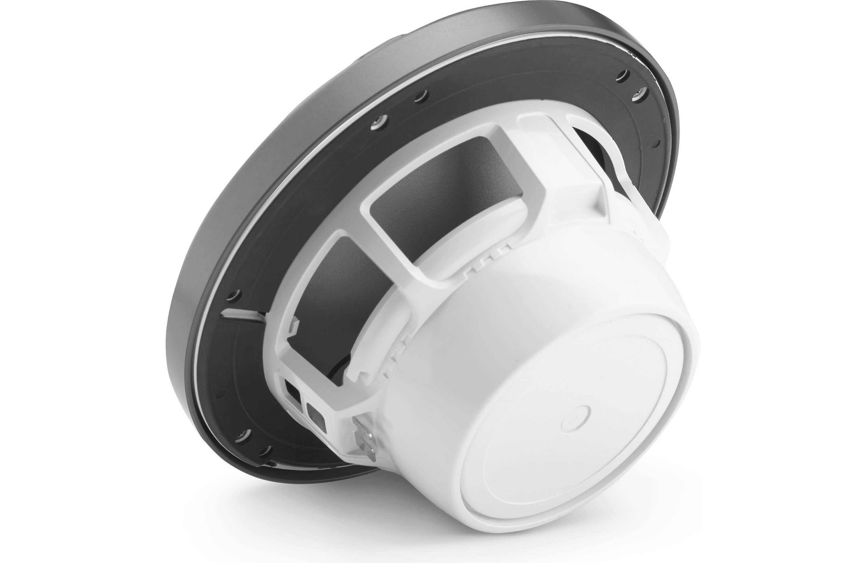 JL Audio M3-650X-S-GM-I 6.5" Marine Coaxial Speakers, Gunmetal Sport Grilles w/ RGB LED Lighting