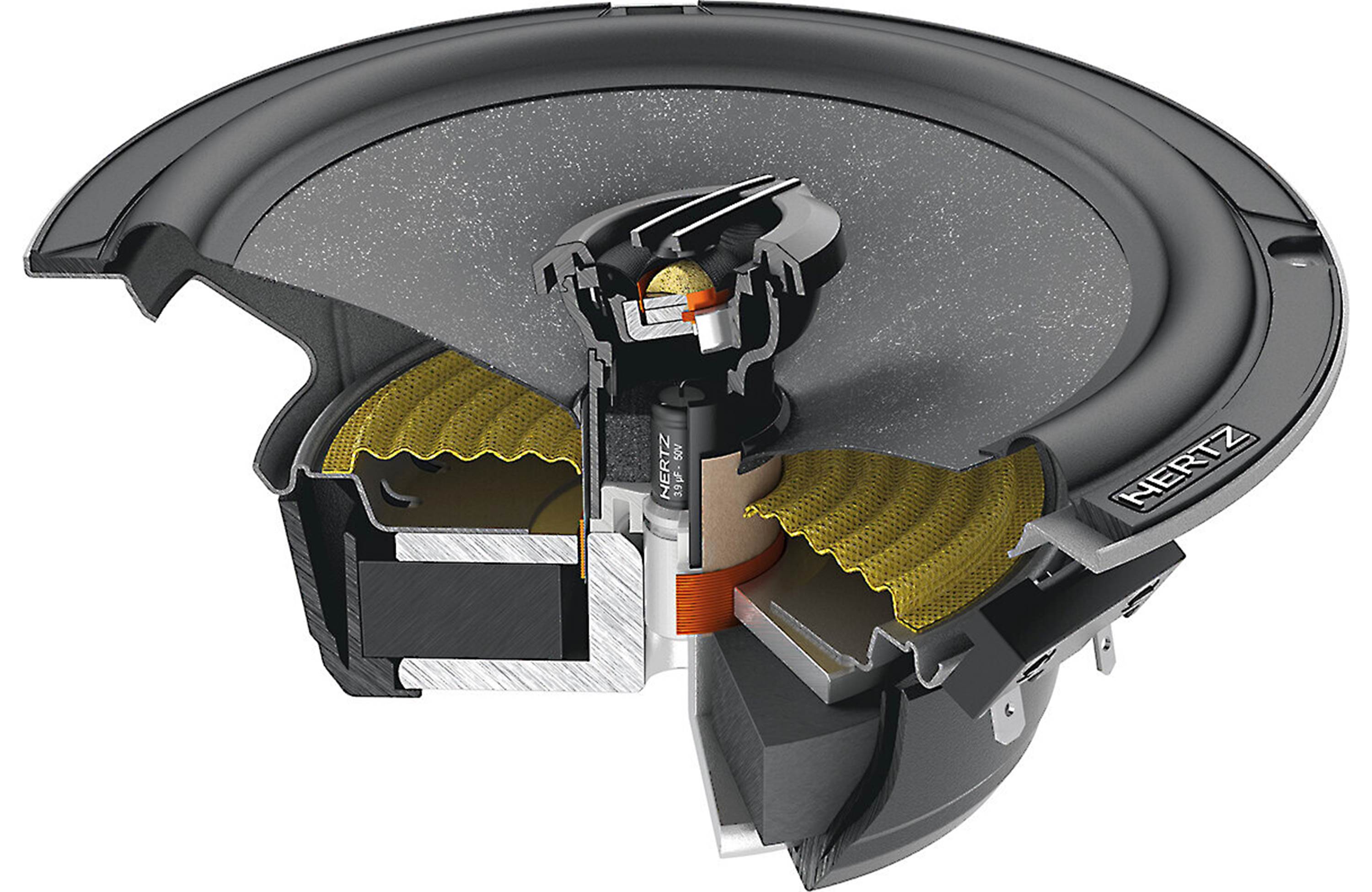 Hertz Cento CX165 - 6.5" 2-Way Cento Series Coaxial Speaker - Freemans Car Stereo