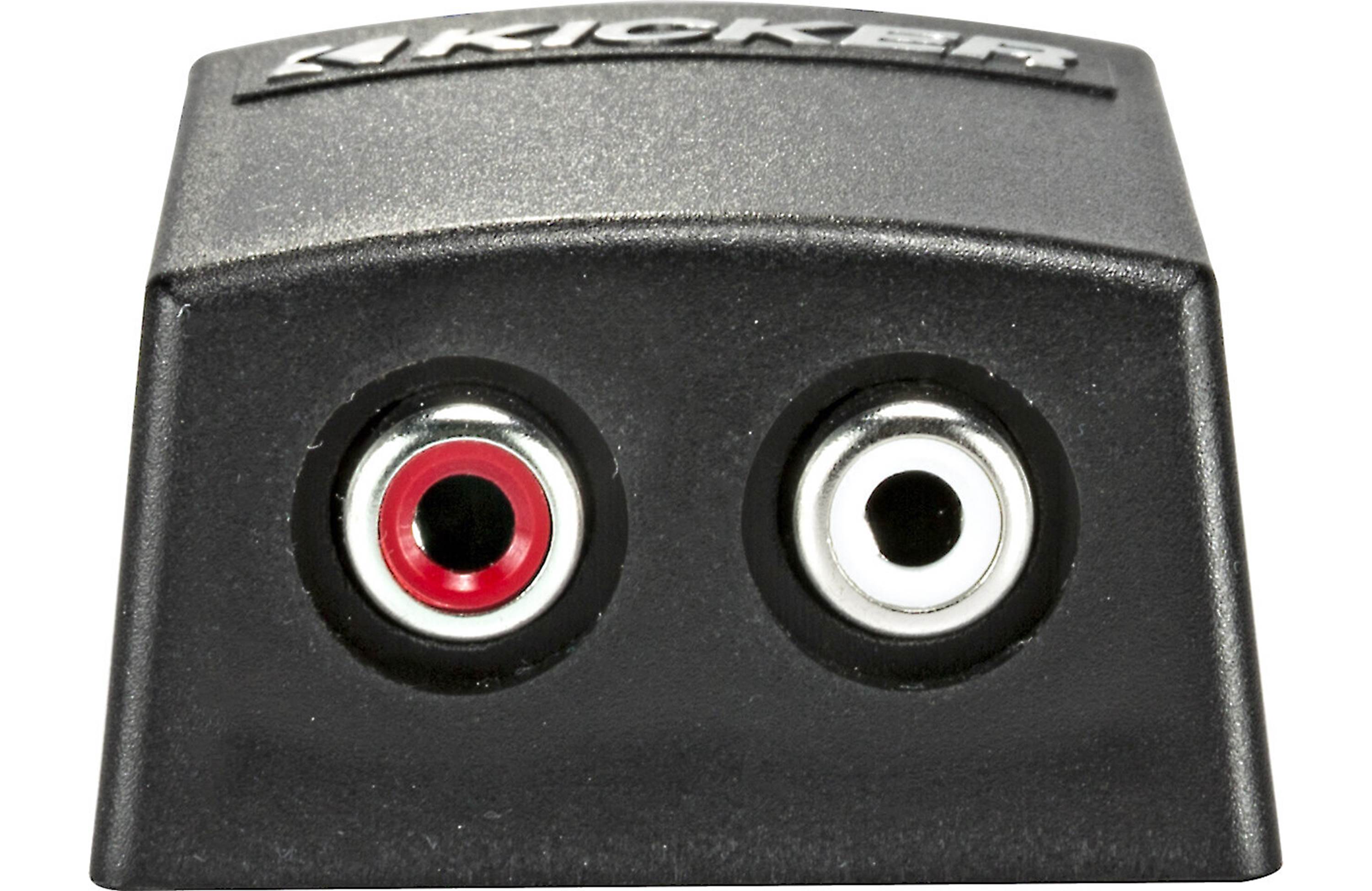 Kicker 46KISLOC2 2-Channel Line Output Converter with 12-volt turn-on lead - Freemans Car Stereo