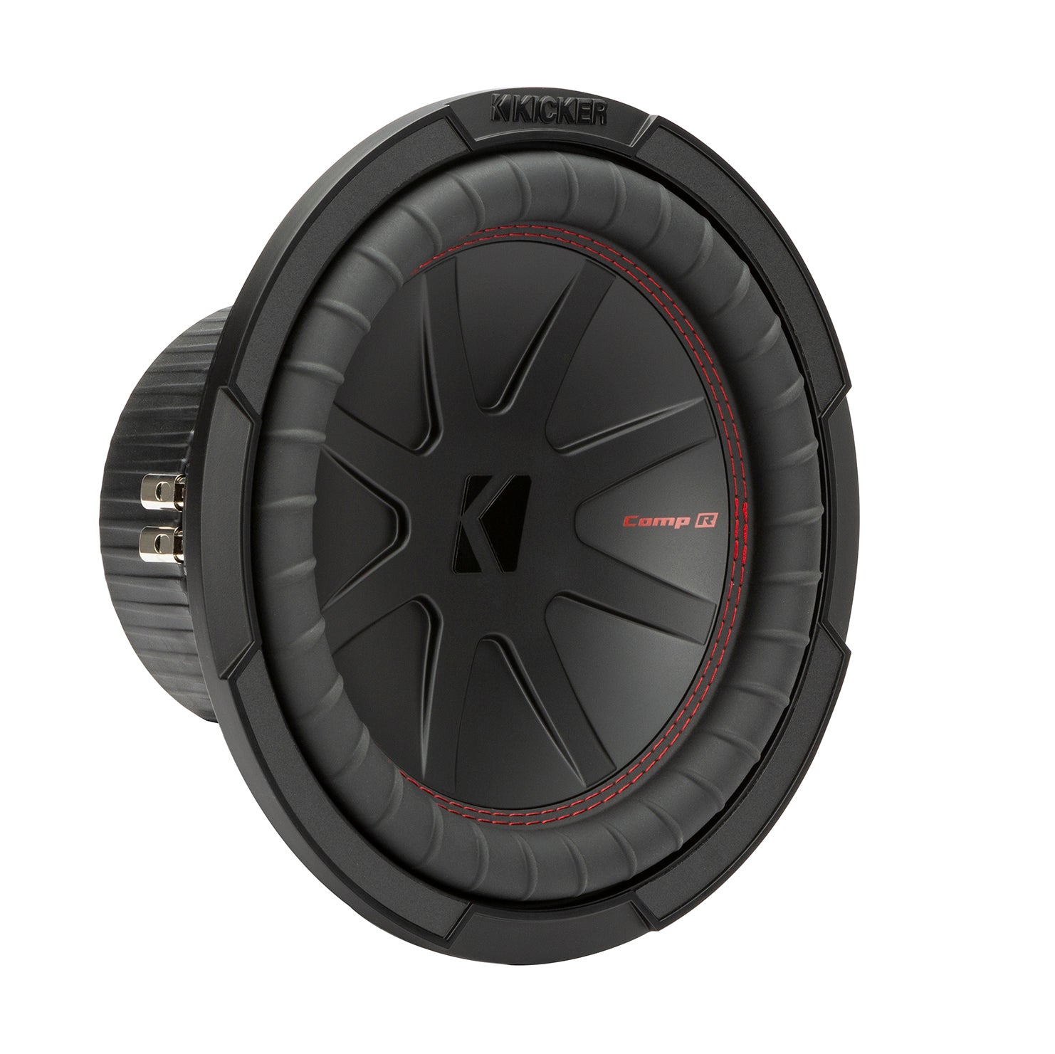 Kicker 48CWR102 CompR Series 10" 2-Ohm Dual Voice Coil Subwoofer - Freemans Car Stereo