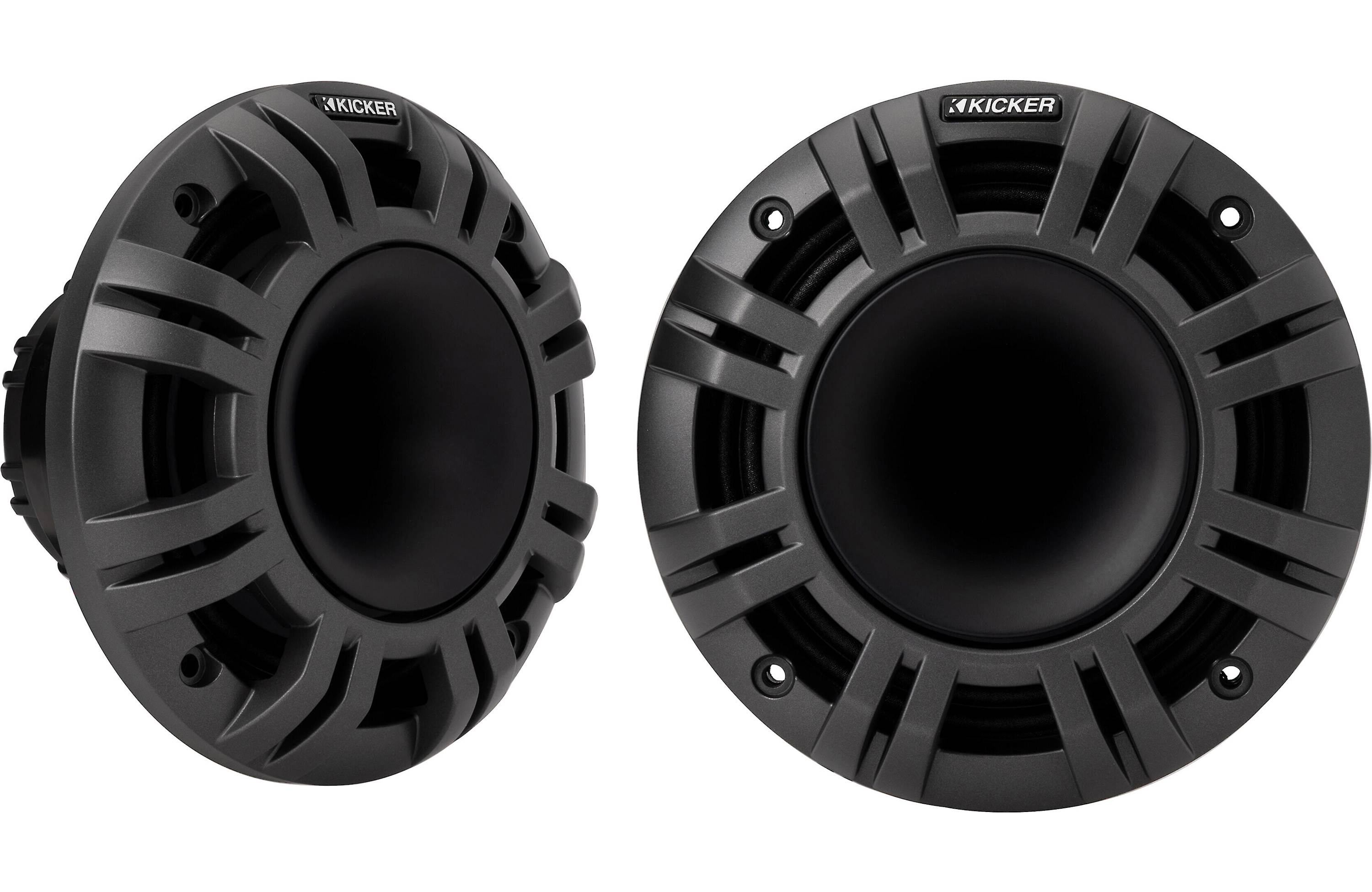 Kicker 48KMXL654 6.5" Marine Speaker w/ Grilles