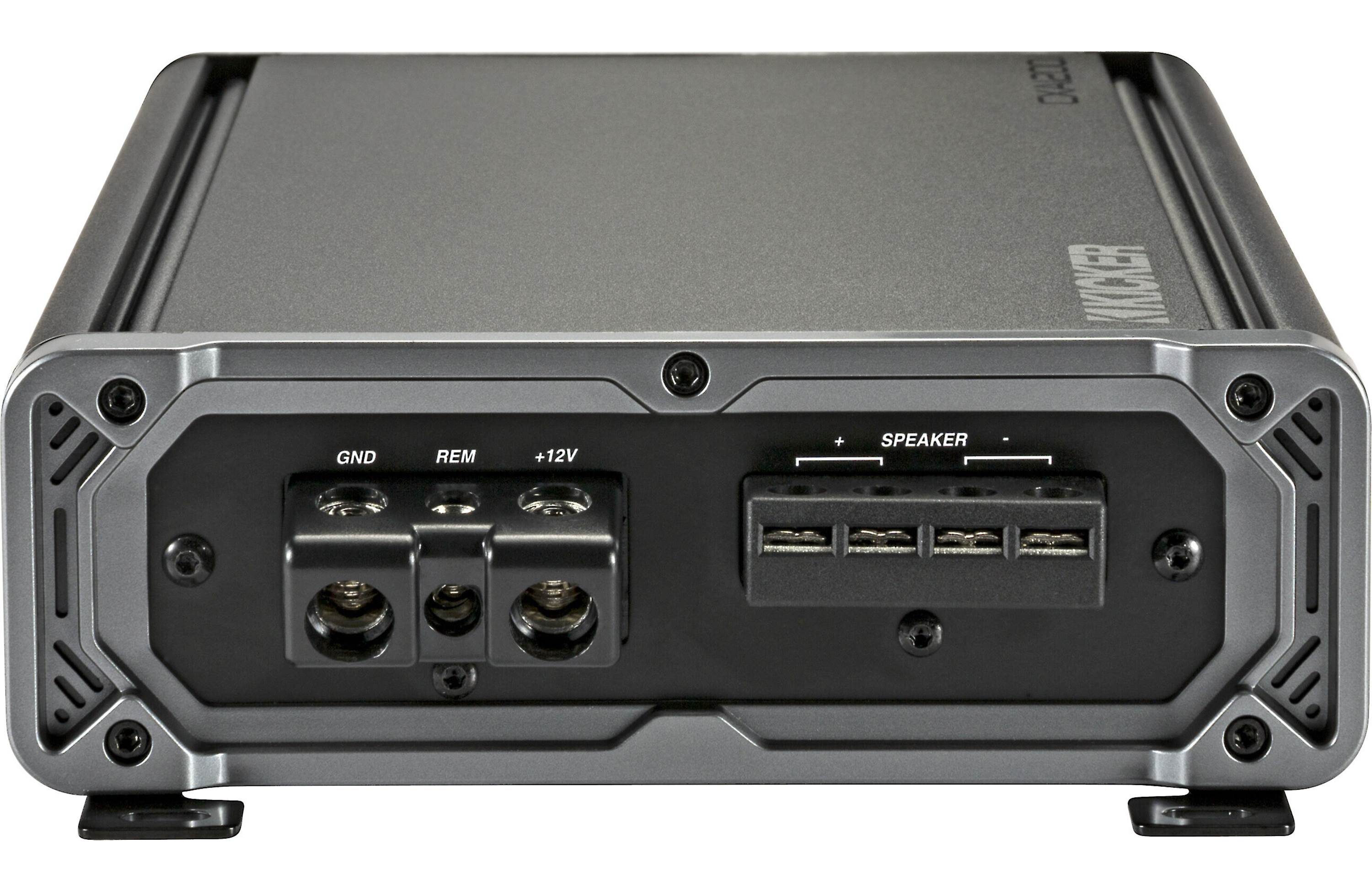 Kicker 46CXA12001T - 1200-watt Mono Class D Subwoofer Amplifier - Freemans Car Stereo