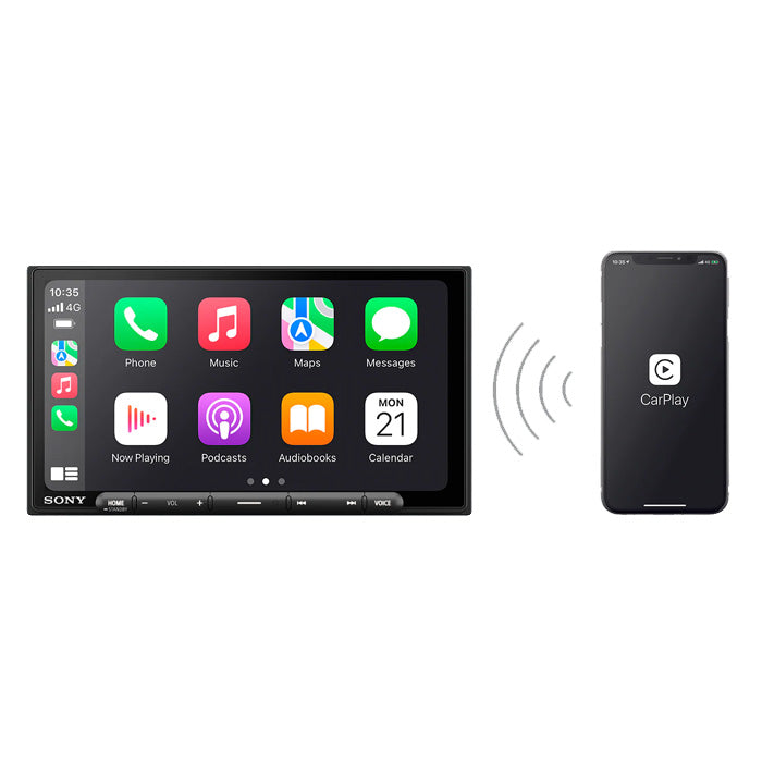 Sony XAV-AX6000 6.95" Digital Multimedia Receiver, iDatalink Ready, Wireless Apple CarPlay and Android Auto - Freemans Car Stereo