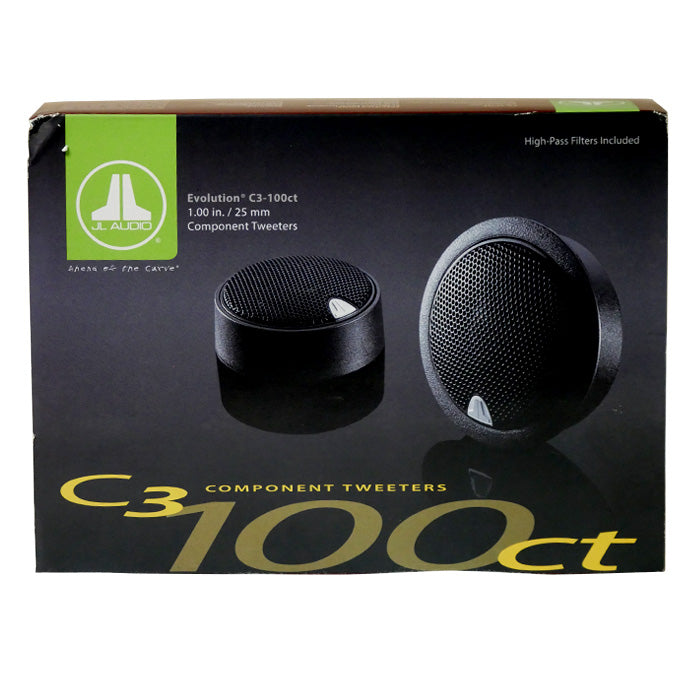 JL Audio C3-100CT - 1-inch (25 mm) Silk Dome Tweeters - Freemans Car Stereo