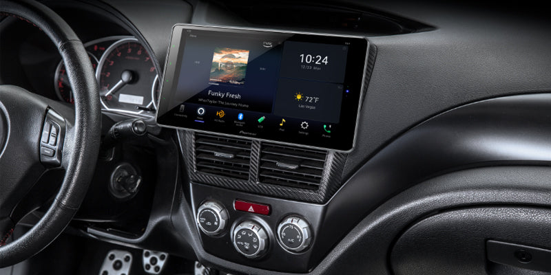 Pioneer DMH-WT8600NEX 1-DIN Multimedia Receiver w/ 10.1" HD Capacitive Touch Floating Display