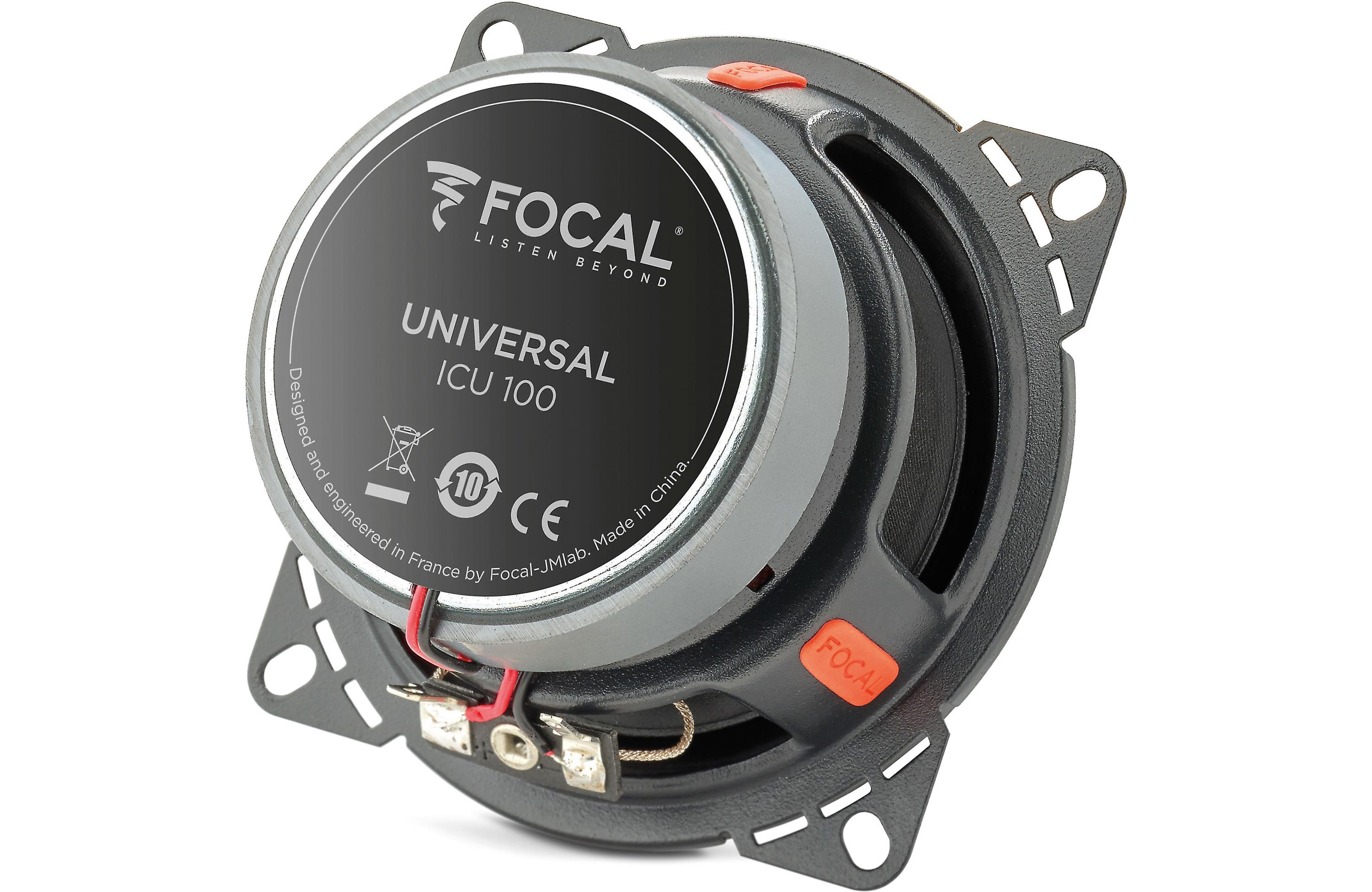 Focal ICU100 Universal Integration Series 4" 2-Way Car Speakers
