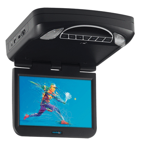 Voxx MTG10UHD - 10.1" Digital High Def Overhead Monitor System with DVD and HD Inputs - Freeman's Car Stereo