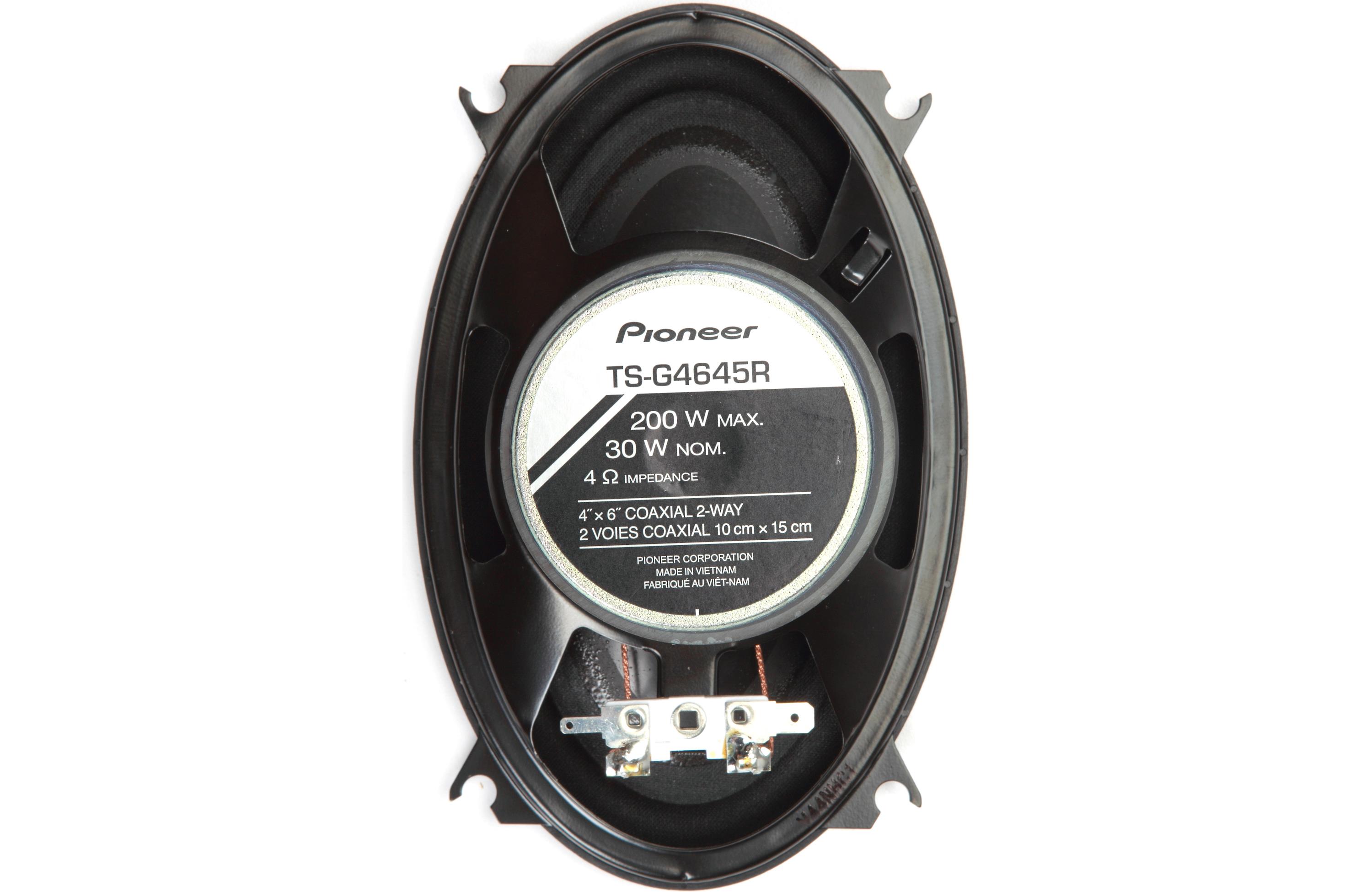 Pioneer TS-G4645R - 4" x 6" 2-Way Speaker - Freemans Car Stereo