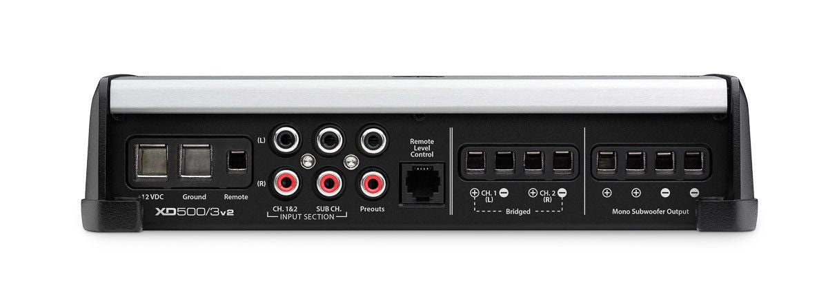 JL Audio XD500/3v2 - 3-Channel Class D System Amplifier - Freeman's Car Stereo