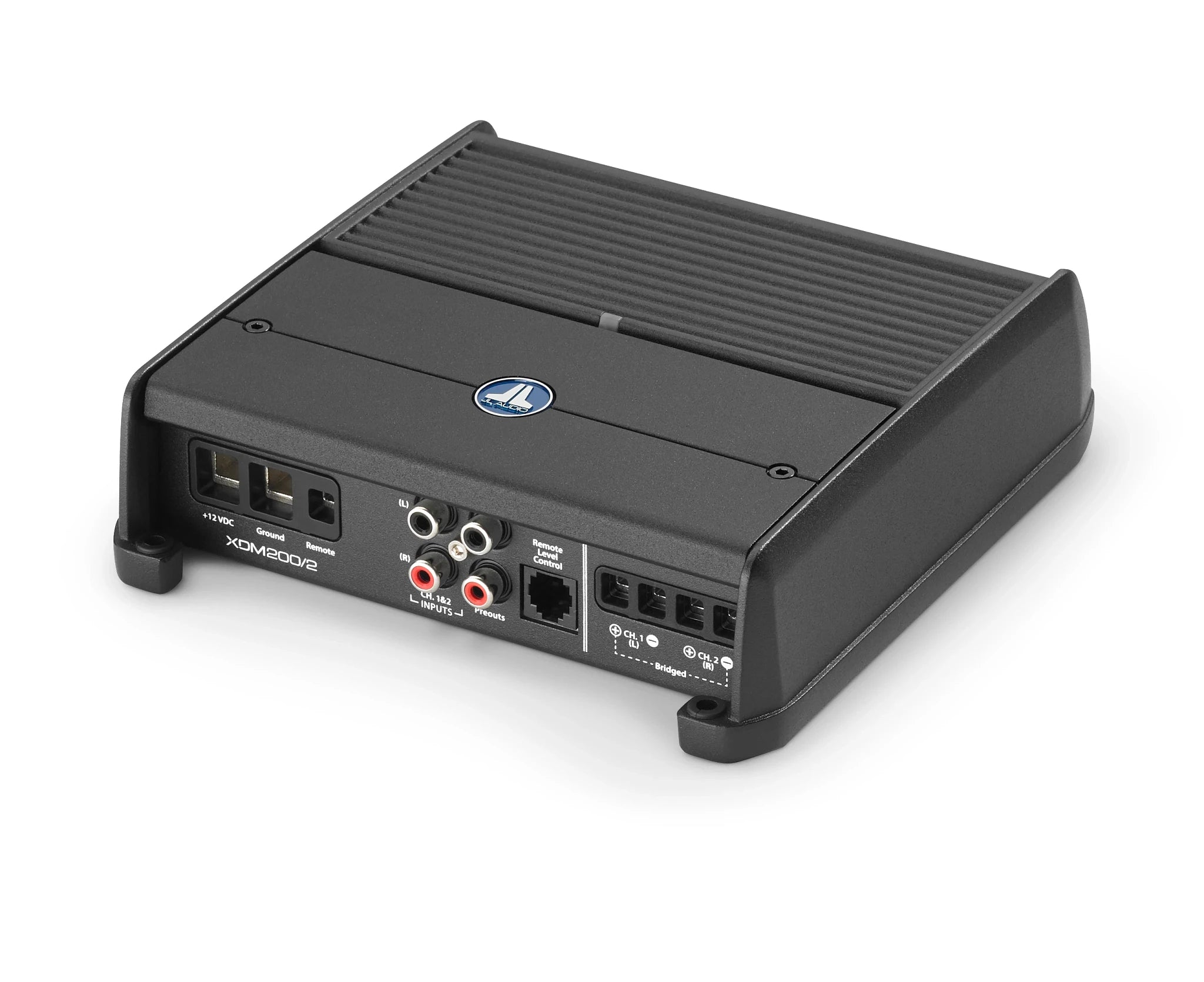 JL Audio XDM200/2 2 Channel Class D Full-Range Car/Marine Amplifier, 200 W