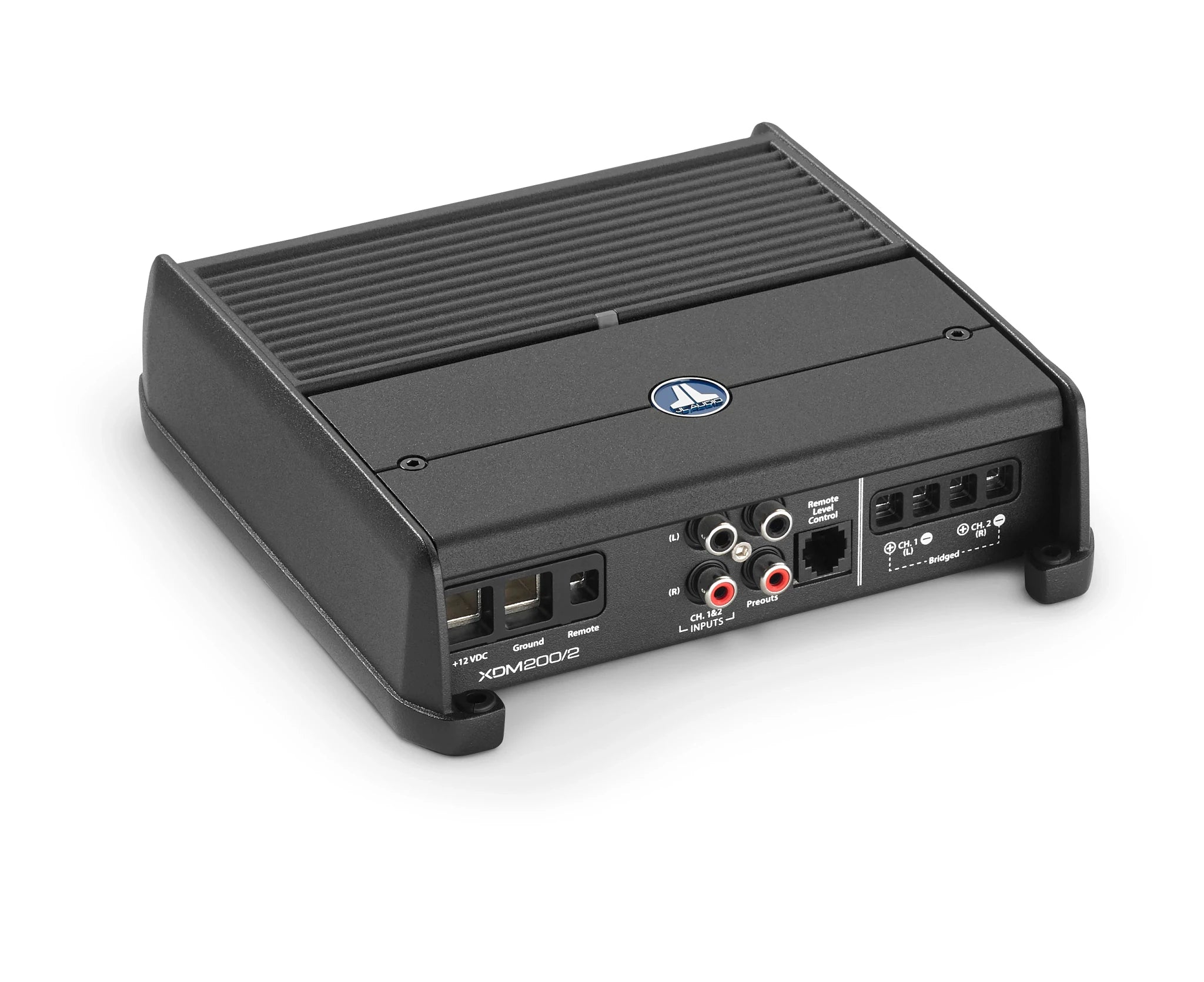 JL Audio XDM200/2 2 Channel Class D Full-Range Car/Marine Amplifier, 200 W