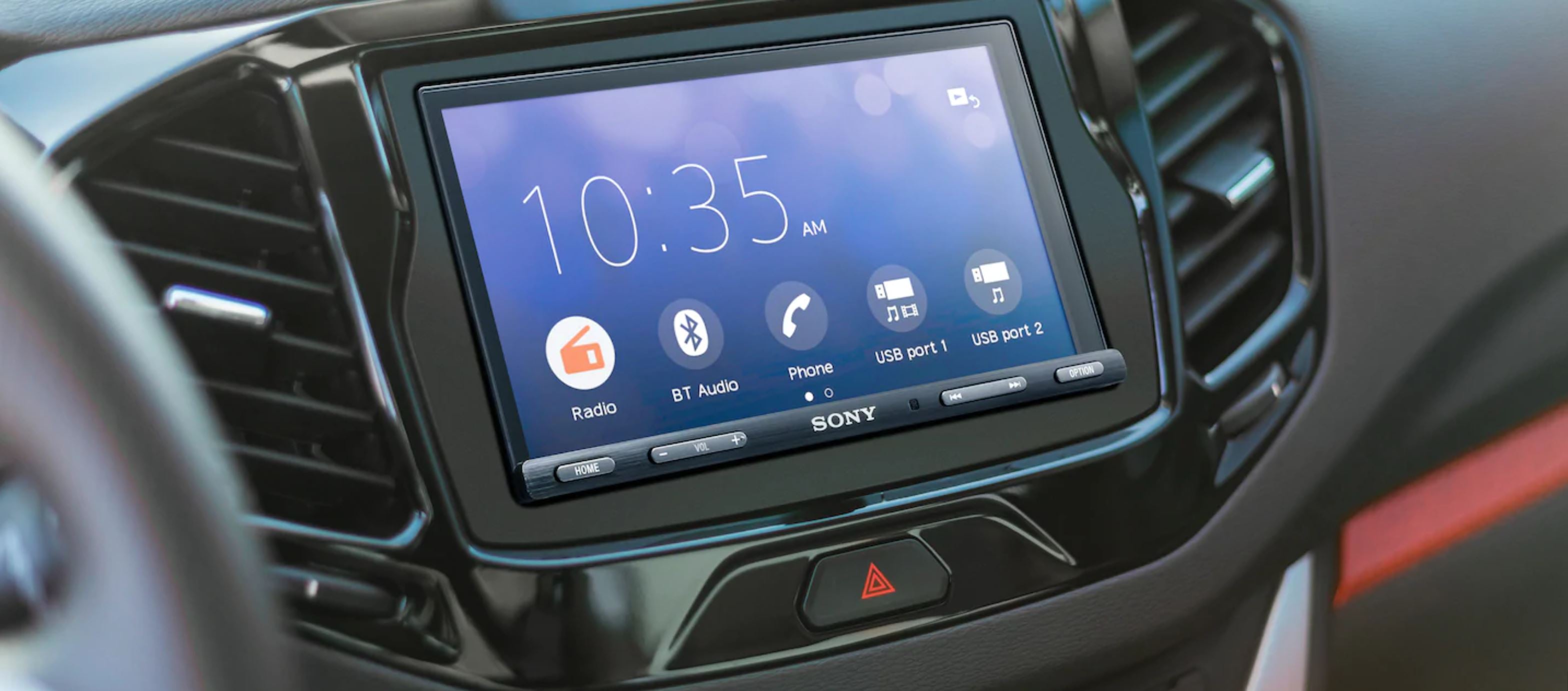 Sony XAV-AX5500 6.95" Bluetooth Media Receiver with Apple CarPlay