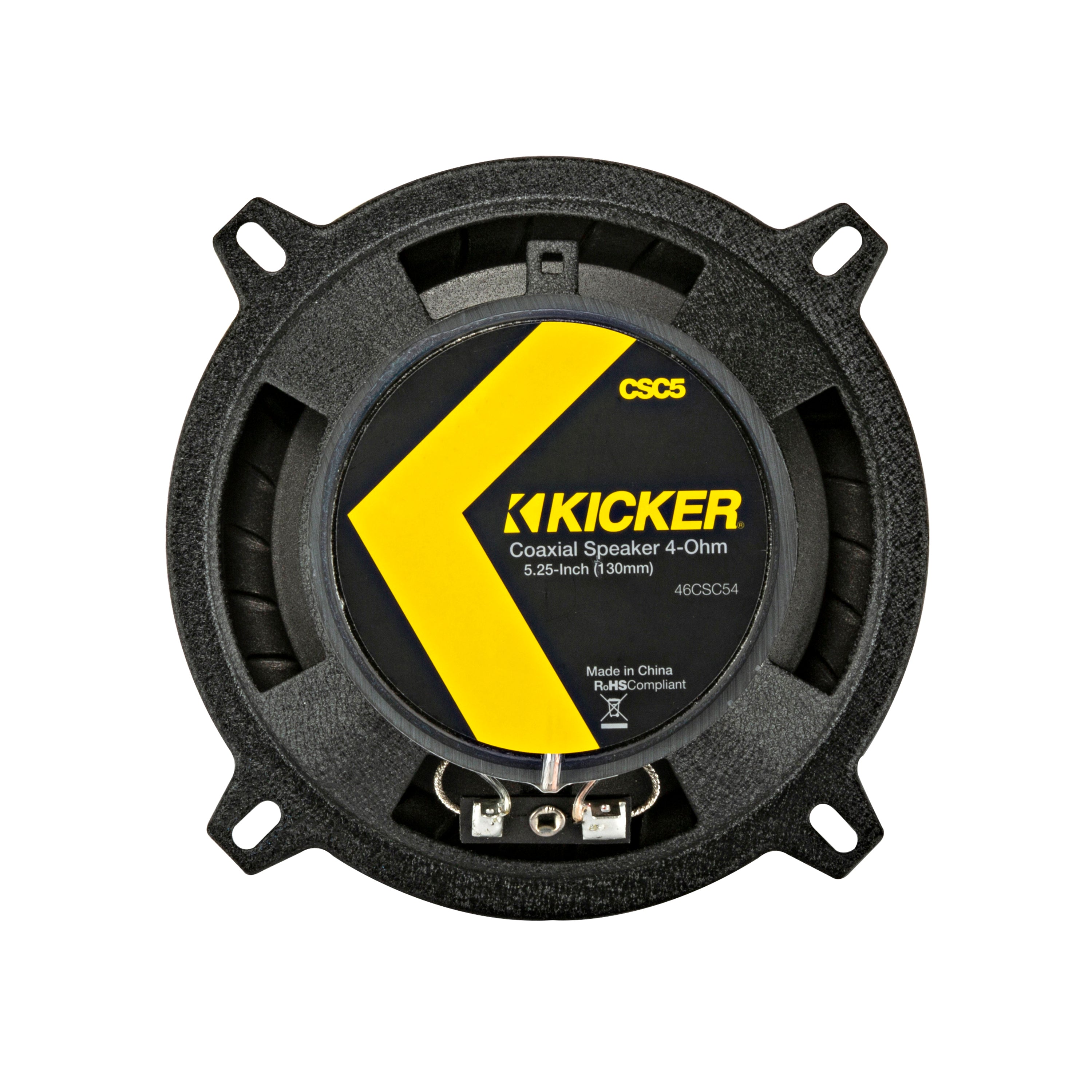 Kicker 46CSC54 x2 Pairs 5.25" Speakers + 46CXA360.4T Amplifier Bundle - Freemans Car Stereo