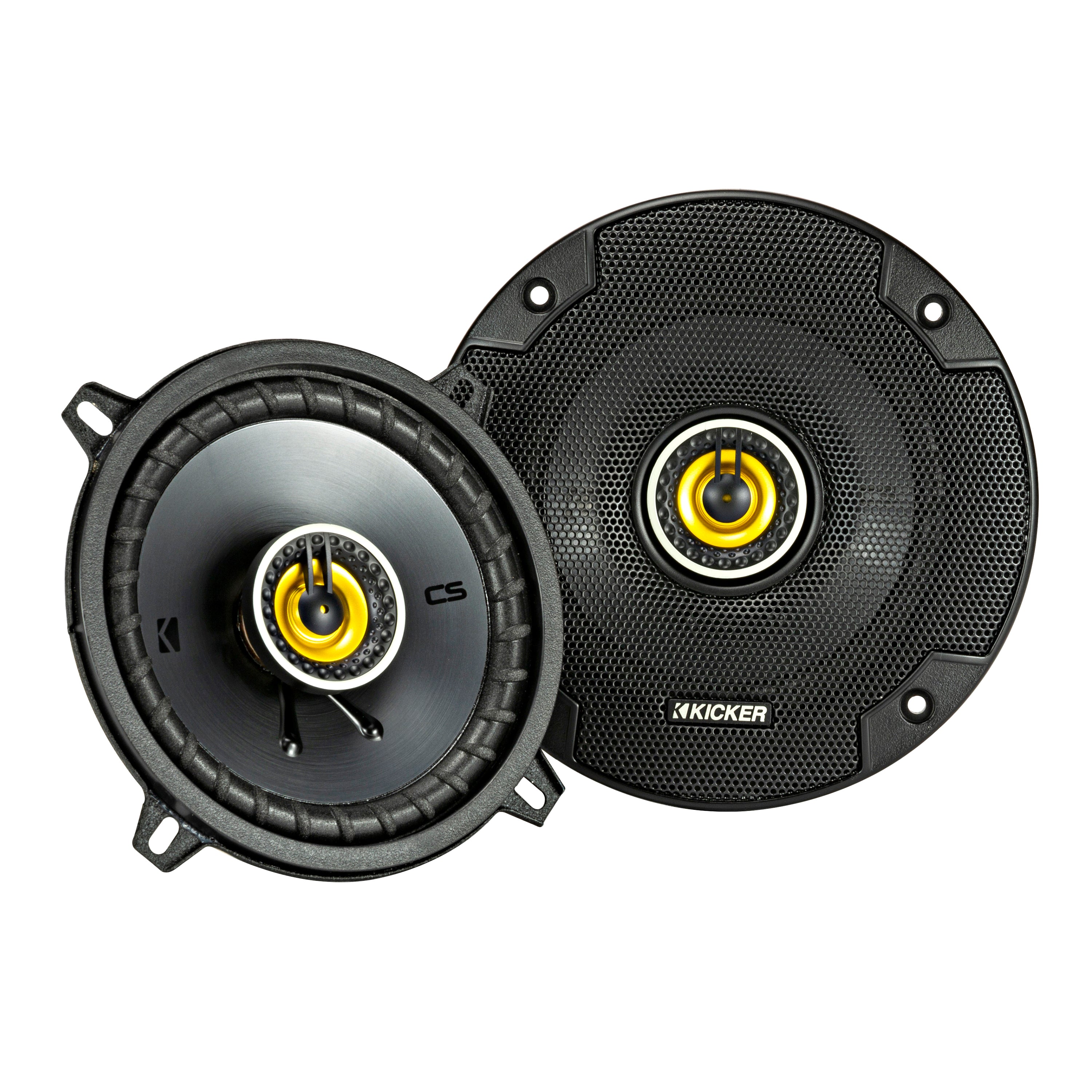 Kicker 46CSC54 CS-Series 5¼-Inch Coaxial Speakers - Freemans Car Stereo
