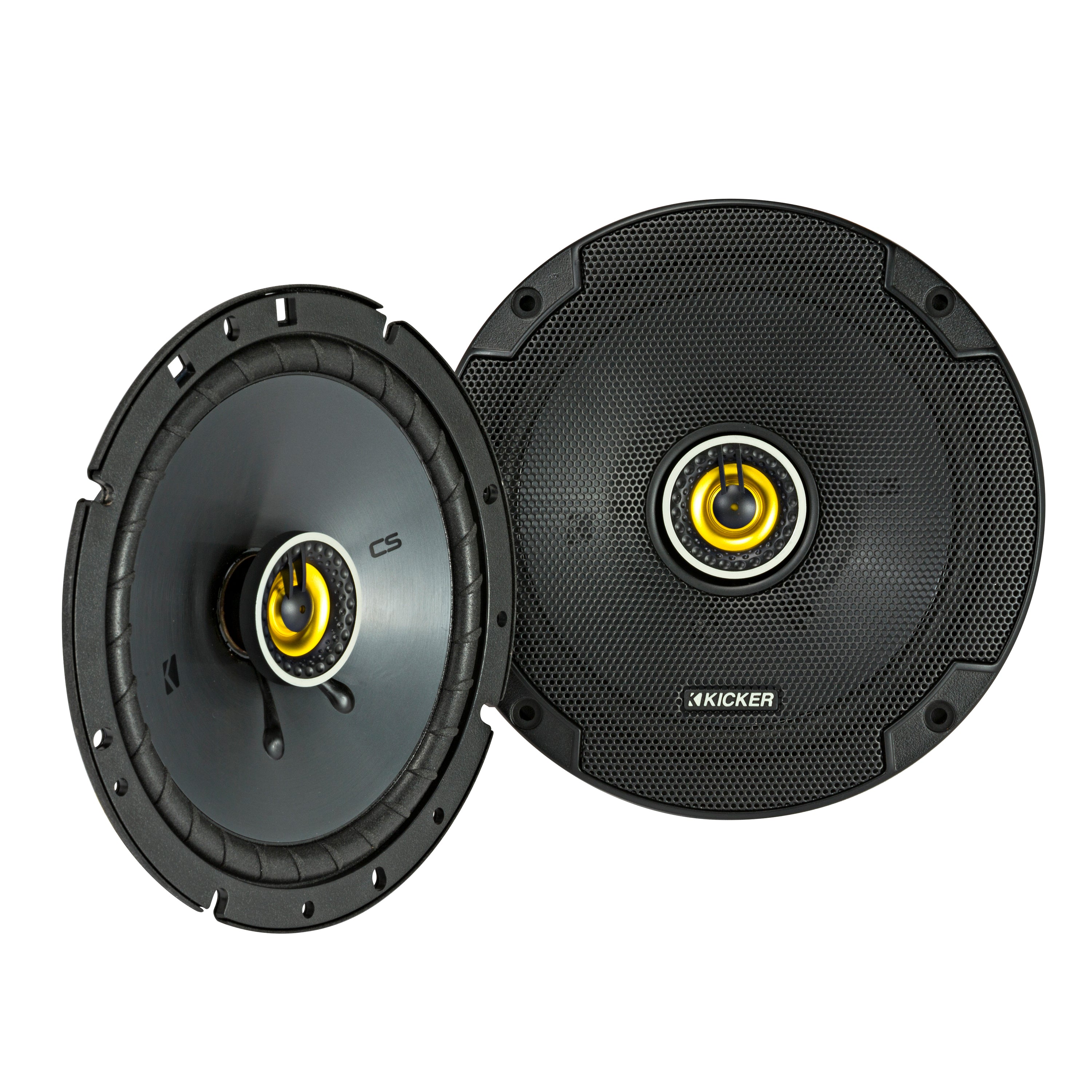 Kicker 46CSC674 x2 Pairs 6.75" Speakers + 46CXA360.4T Amplifier Bundle - Freemans Car Stereo