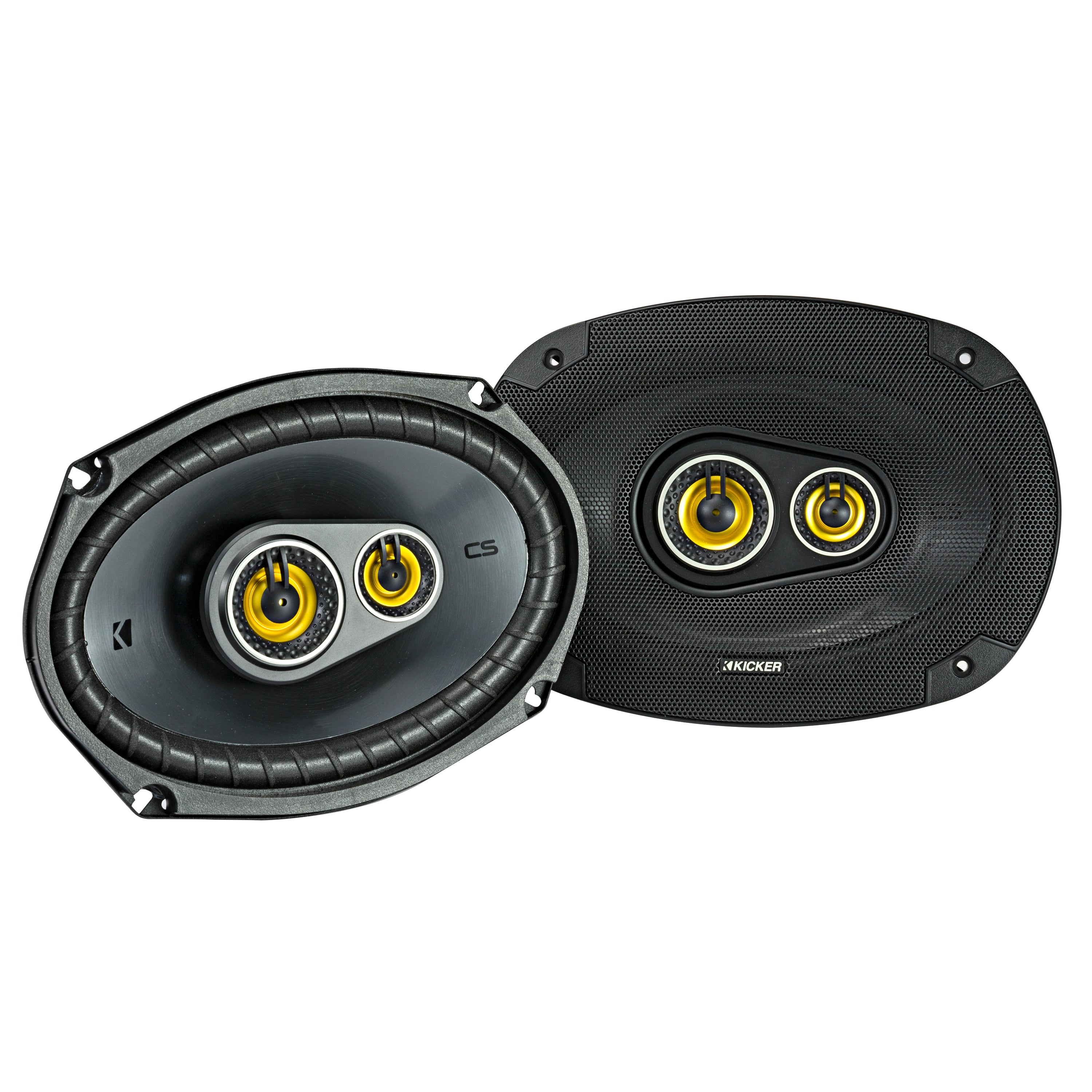 Kicker 1 Pair of 46CSC6934 + 1 Pair of 46CSC654 + 46CXA3604T Amp Bundle - Freemans Car Stereo